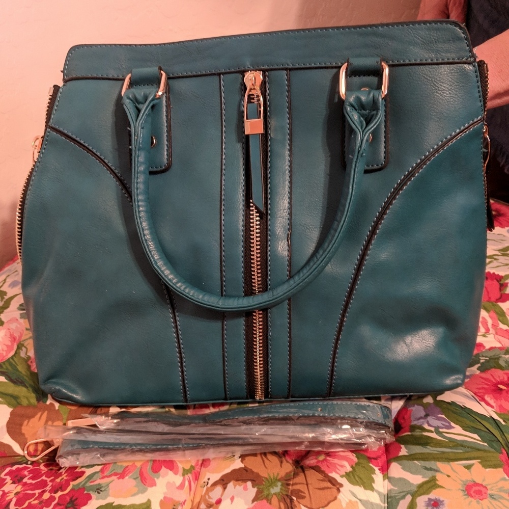 Urban expressions purse with crossbody strap